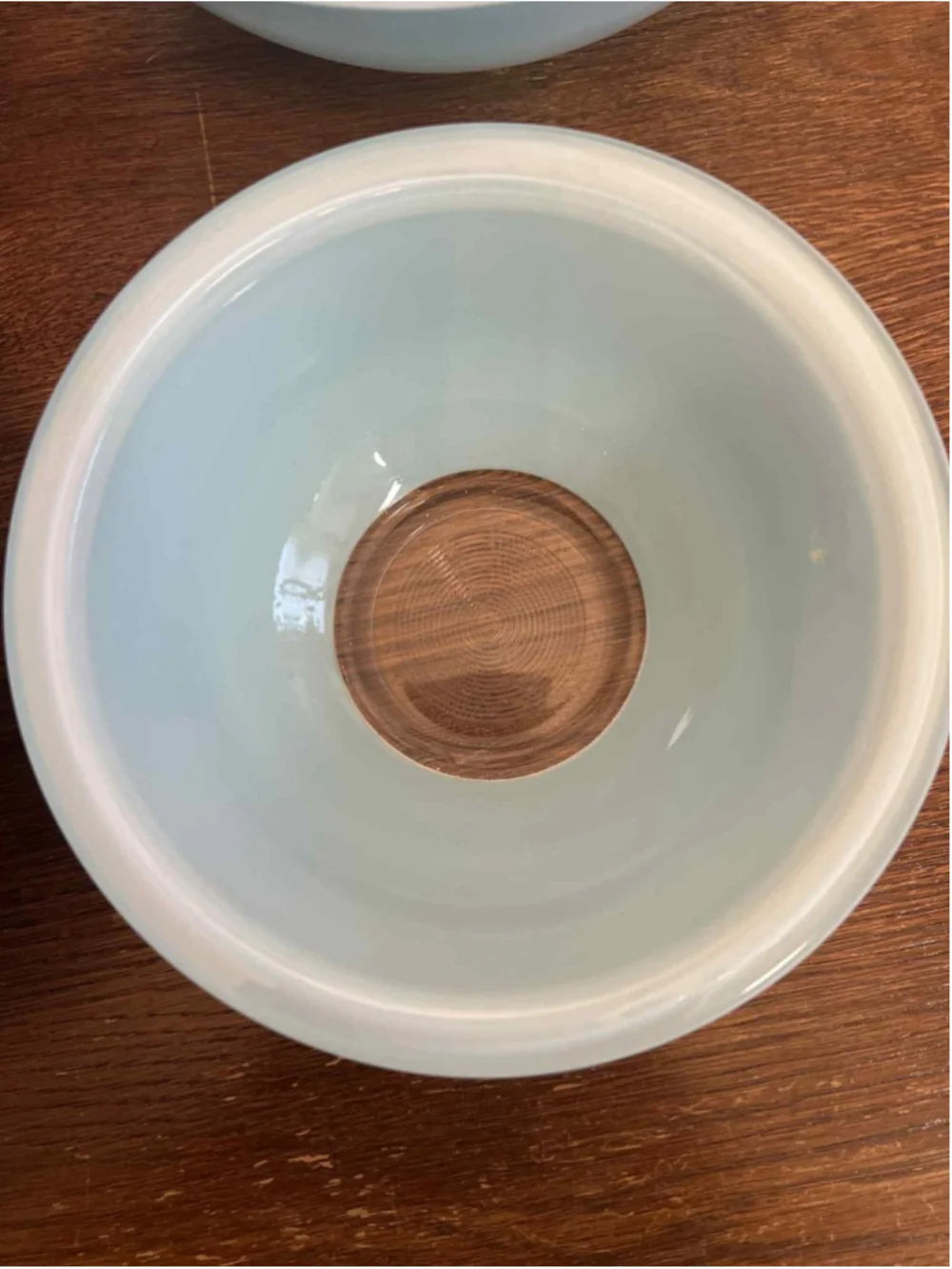 Vintage Pyrex Mixing Bowl Set of 4 Blue Ombre Nesting Bowls Mid Century Kitchen